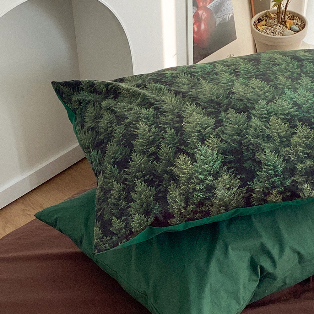 Forest Photo Bag-Shaped Pillowcase set of 2